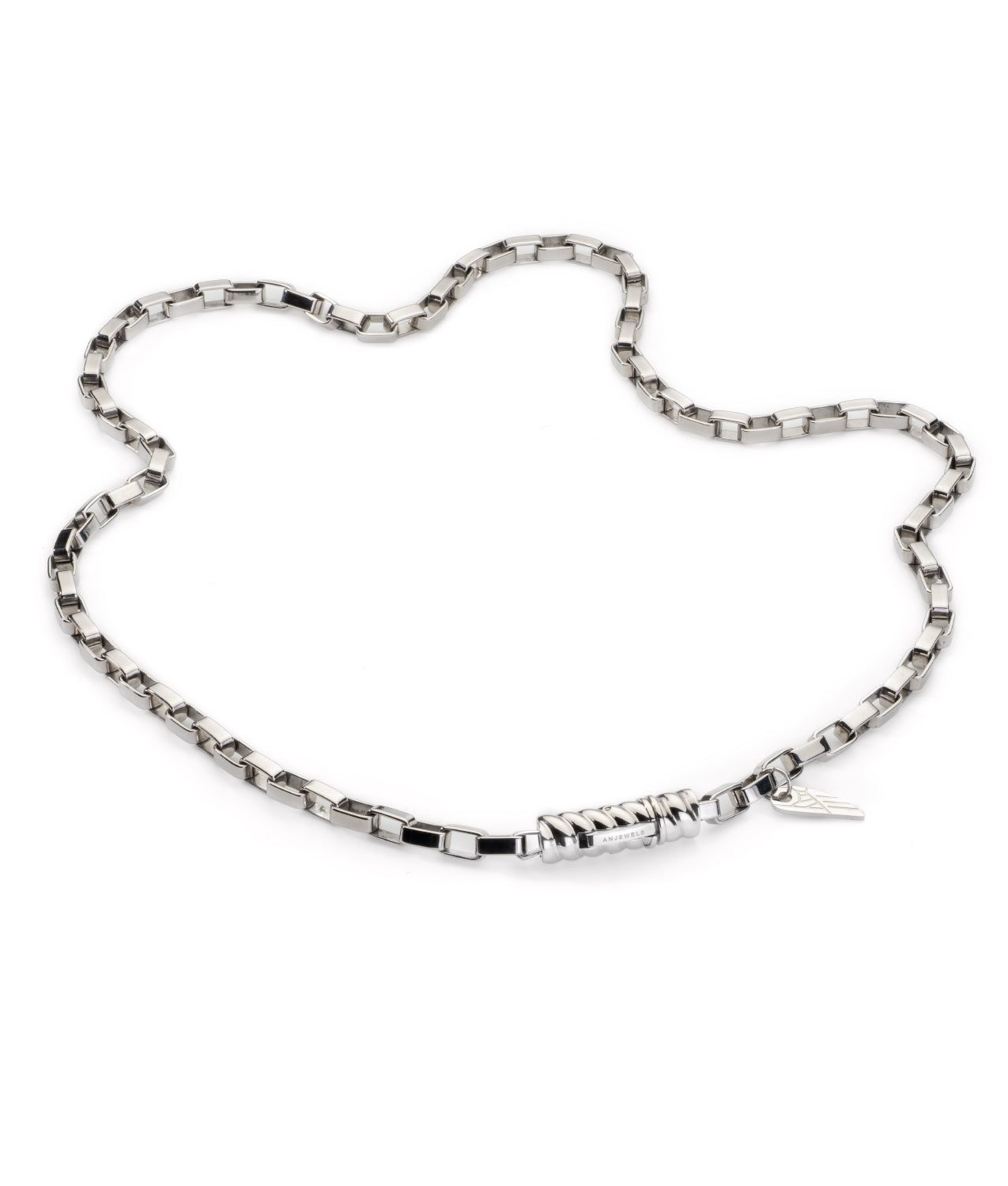 Necklace with steel links | My Way