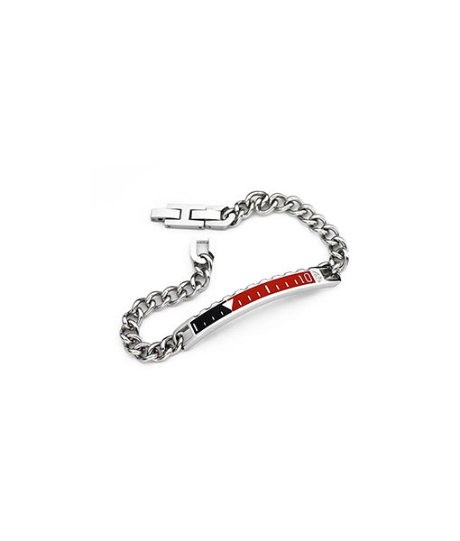 Forever Young Collection | Silver men's bracelet with details
