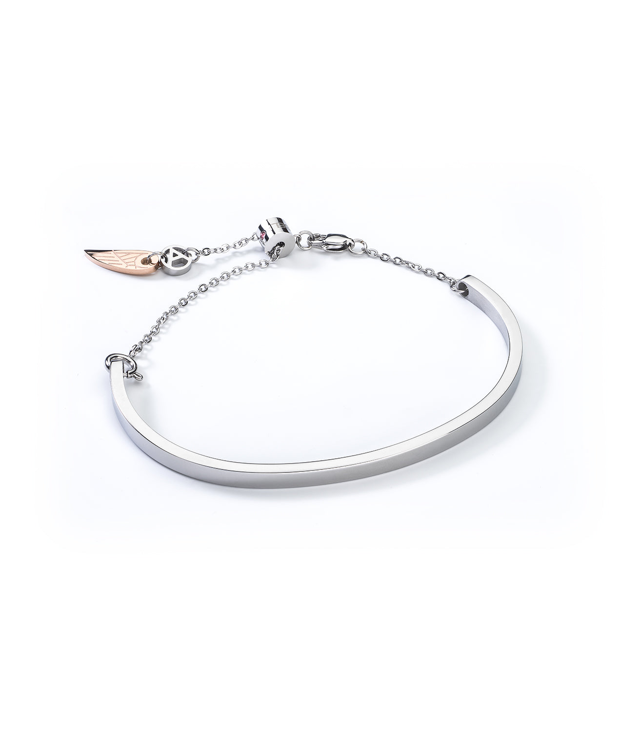 Silver Love Is Bracelet