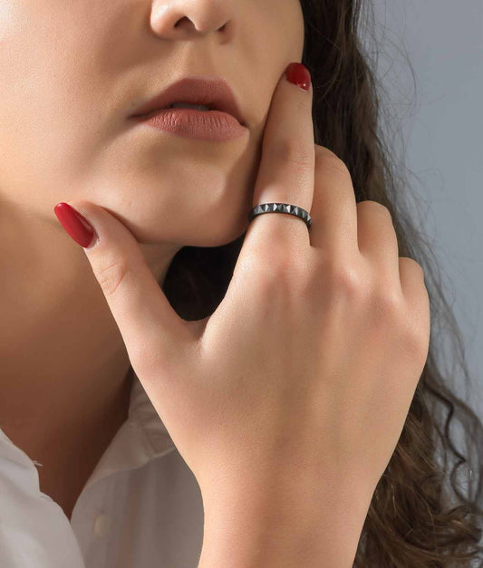 Simple black ring | Never ending story