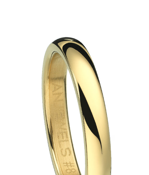 Simple gold ring | Never ending story