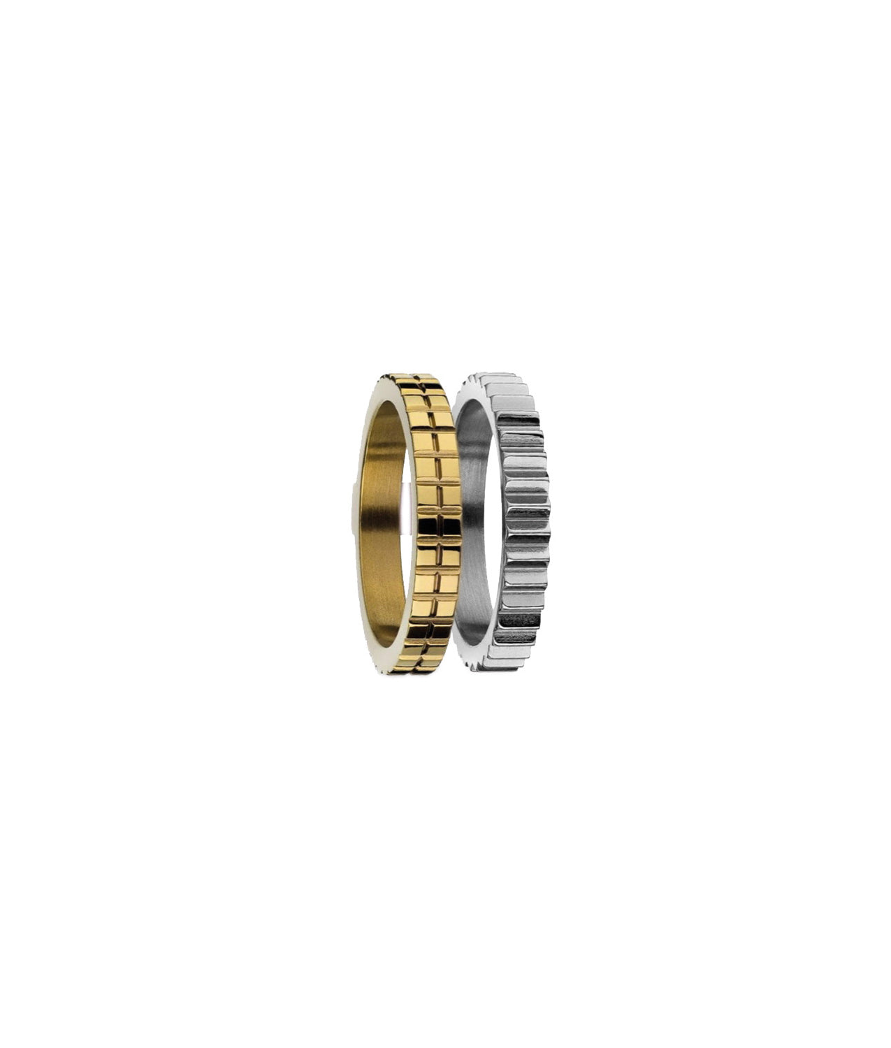 Bicolor double ring | Never ending story