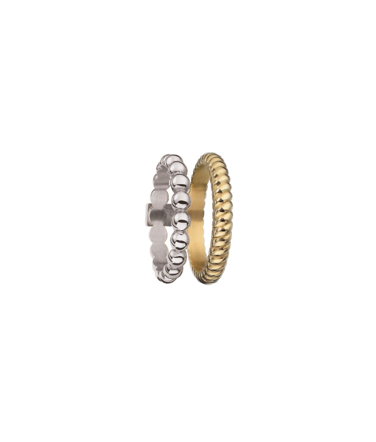 Bicolor double ring | Never ending story