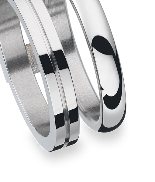 Silver double ring | Never ending story