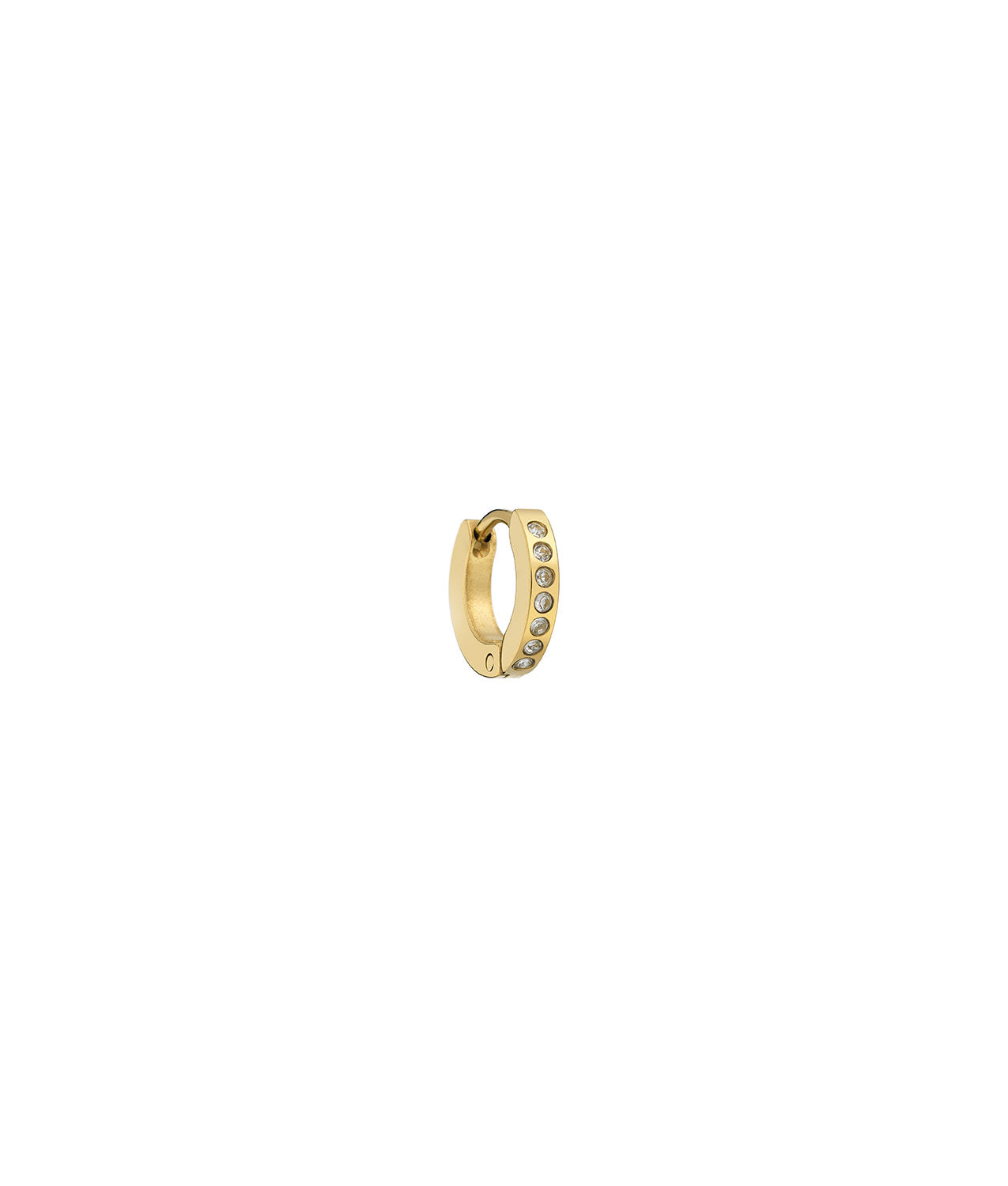 Gold Helix Piercing with Crystals | State of Mind