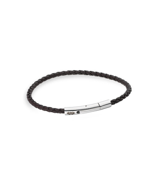 Pulseira fina com couro | Rider on the Storm
