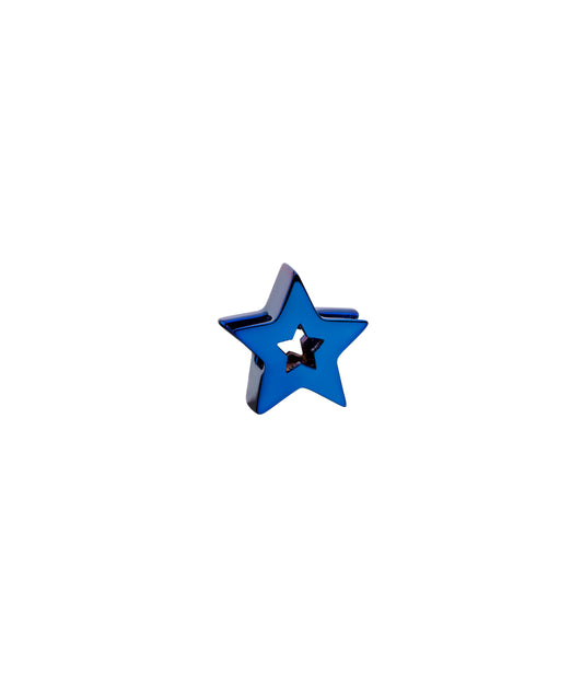 Charm: Blauer Stern | Liebe ist